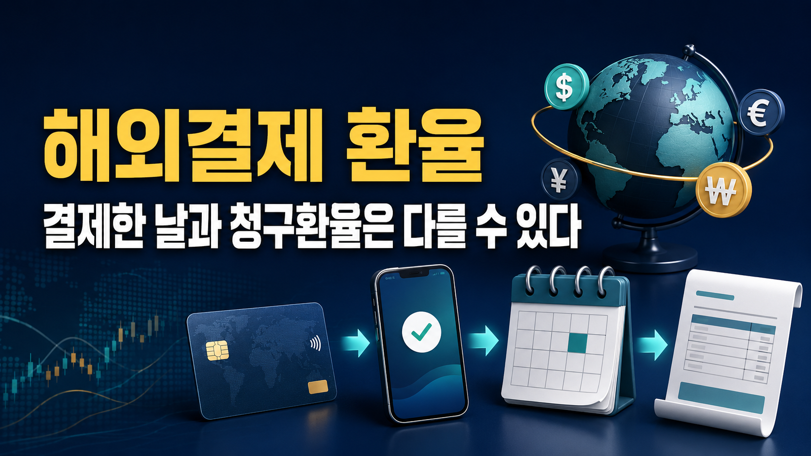 해외결제 환율의 숨은 기준일 이미지