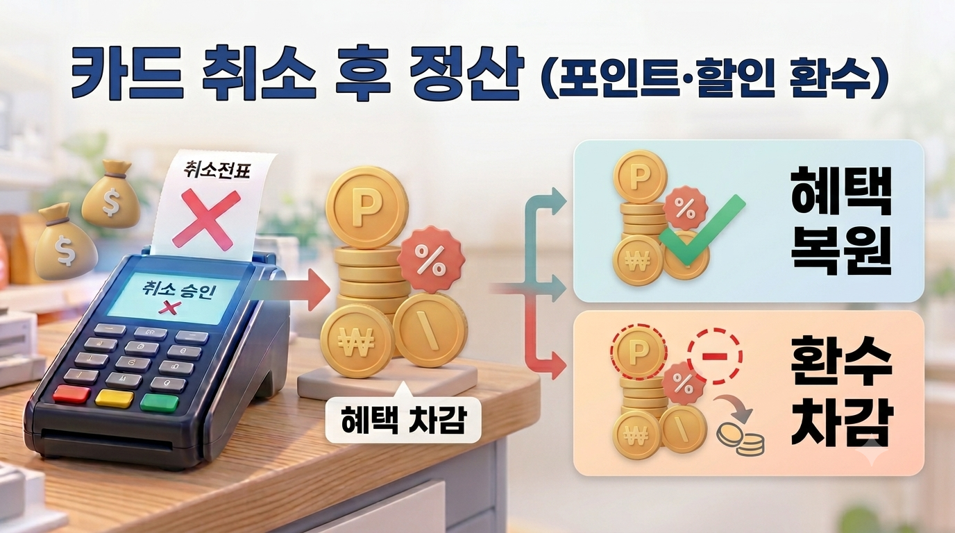 카드 취소 후 포인트·할인·캐시백은 어떻게 될까?
