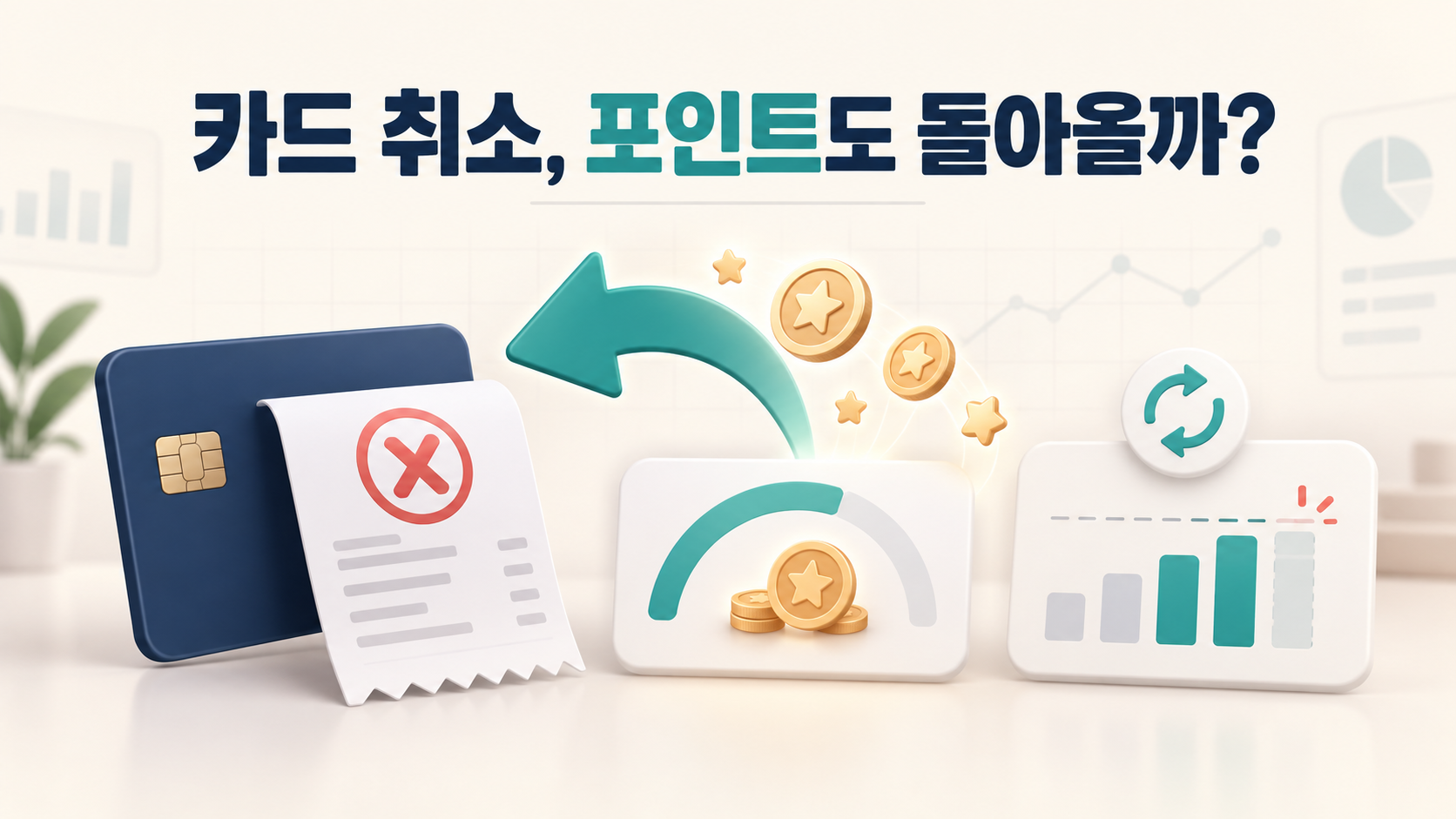 카드 취소 후 포인트와 한도